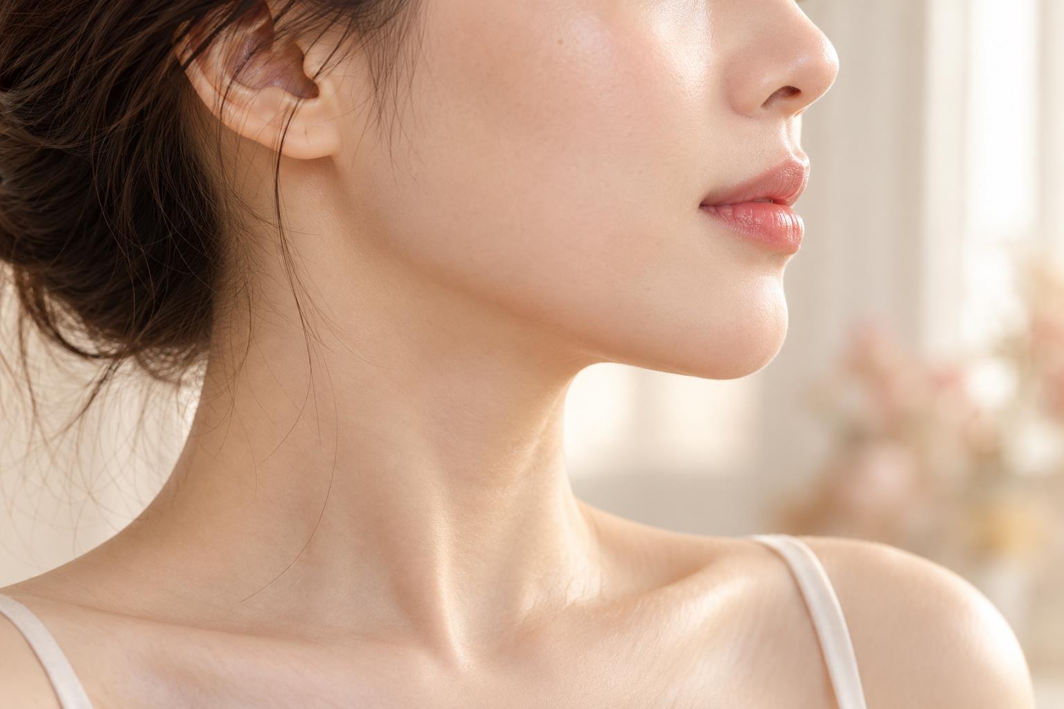 이중턱 지방흡입 참고 이미지